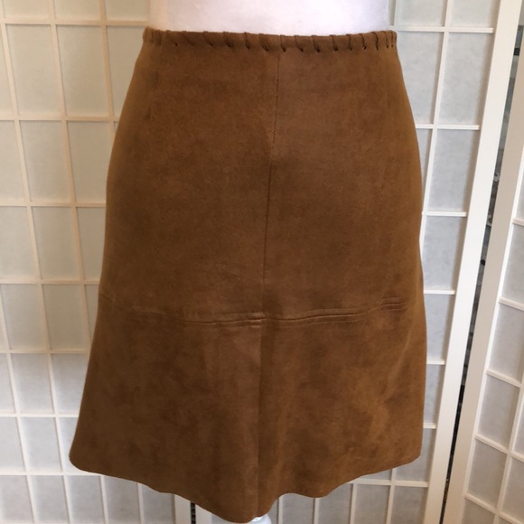 BCNU, a Norstrom Brand, Darling Faux Leather Mini Skirt in Size Medium. - Picture 1 of 8